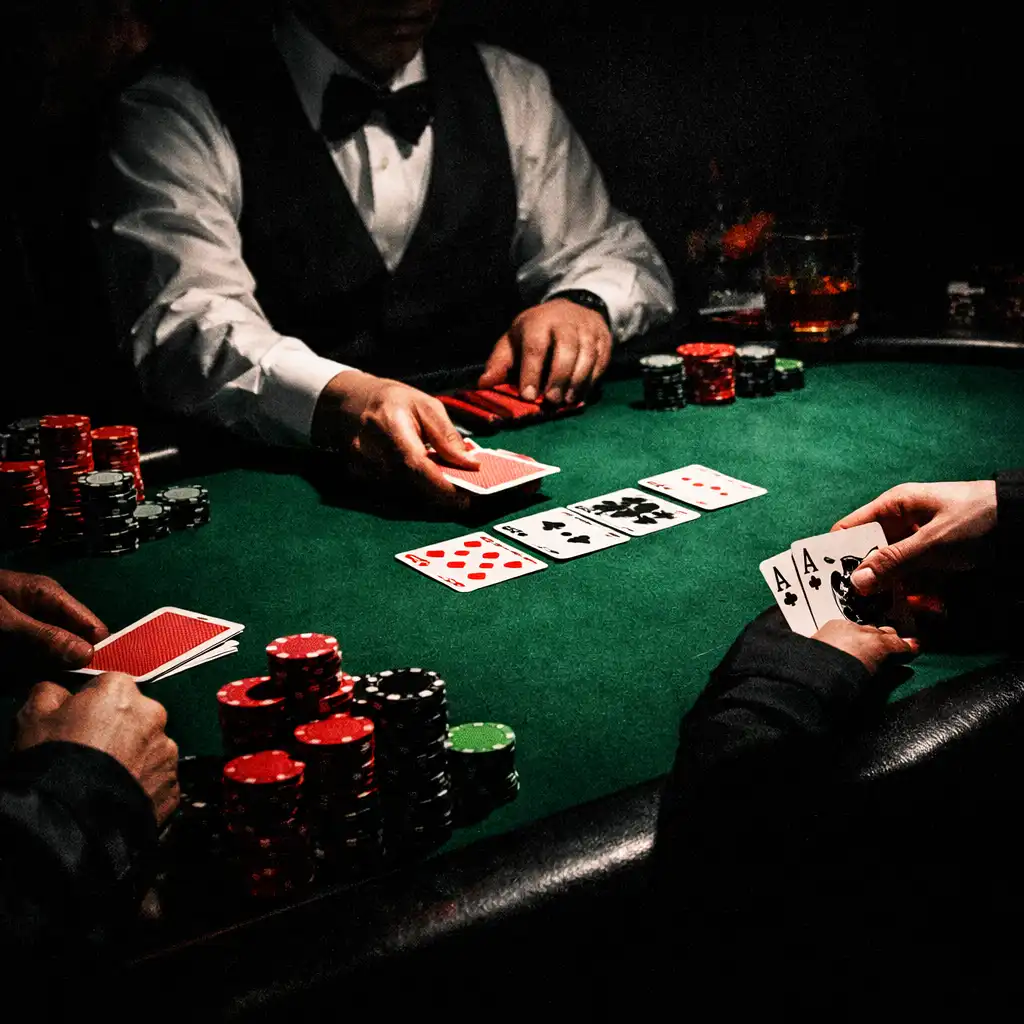 Pokerowy stół eventowy